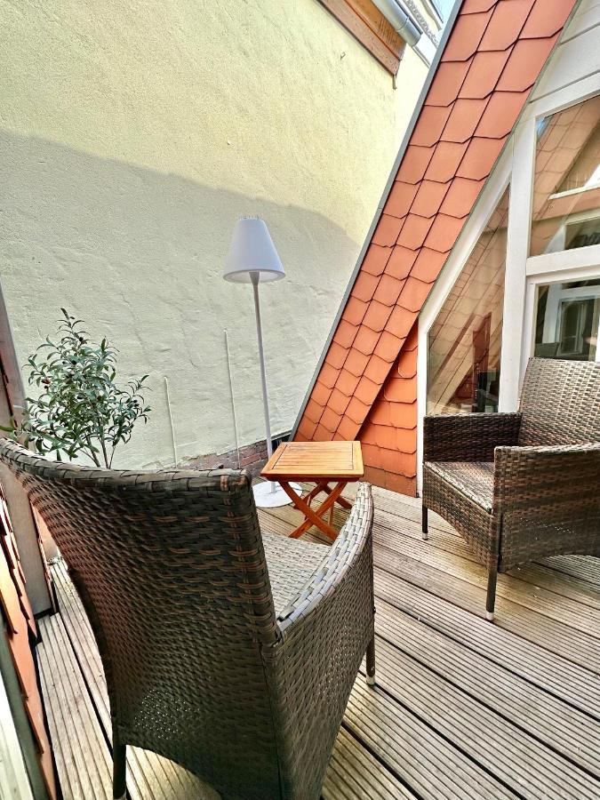 Gemuetliche Maisonettewohnung Mit Dachterrasse Am Schloss Oldenburg Eksteriør billede